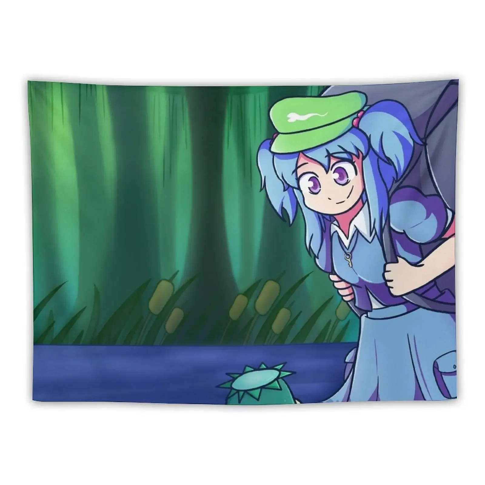 

Nitori on the lake Tapestry Decorative Paintings Bedroom Decor Tapestry