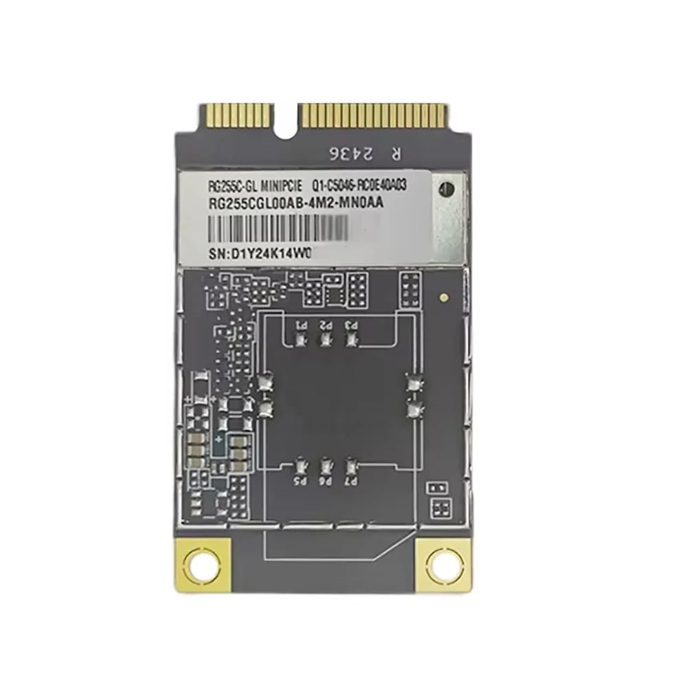 RG255C-GL Mini PCIe 5G RedCap Global Module 3GPP Rel-17 Integrated GNSS Receiver LTE Cat4 5G Sub-6GHz SA Modes