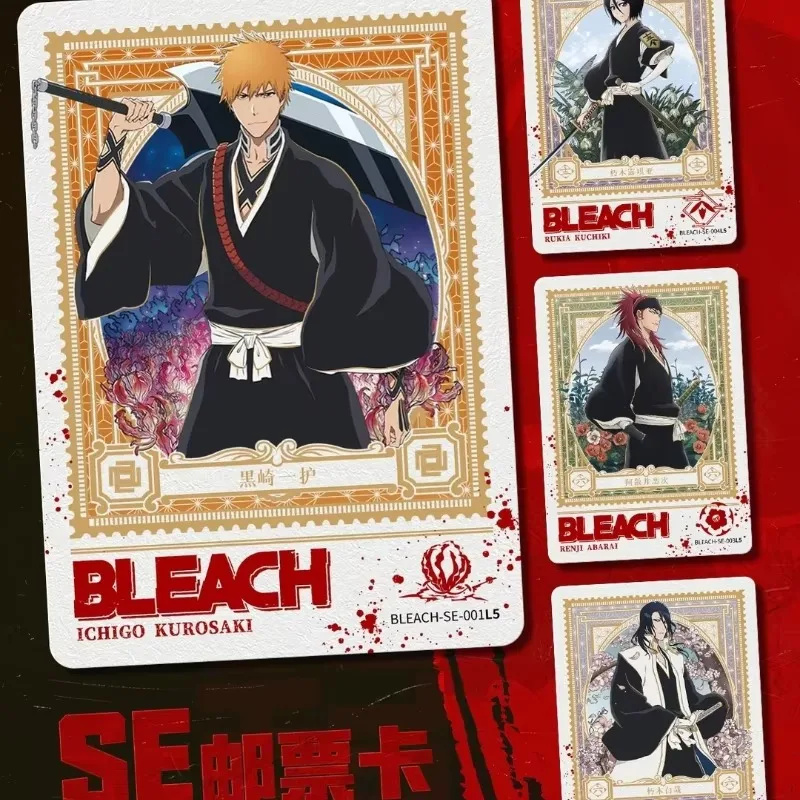 BLEACH Anime Collection Trading Cards Verse Of Destiny Trading Card Kurosaki Ichigo Kuchiki Rukia Byakuya SE UR USR Rare Card