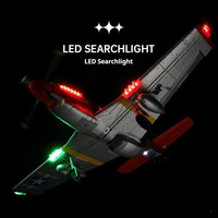 Wltoys A280 brushless four channel glider foam fixed wing P51 like real fighter remote control aircraft aviation model