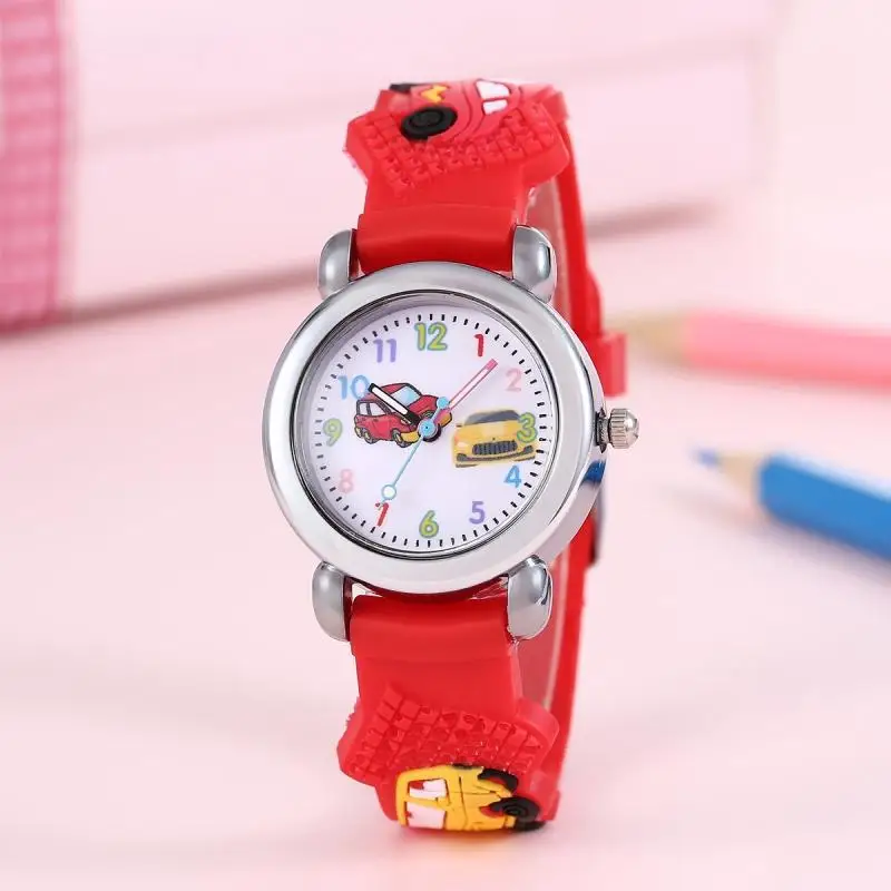 Crianças Cartoon Kicks Watch, Estudantes Quartz Watches, Presente Kids, Moda, Colorido, Adolescente, Venda Quente