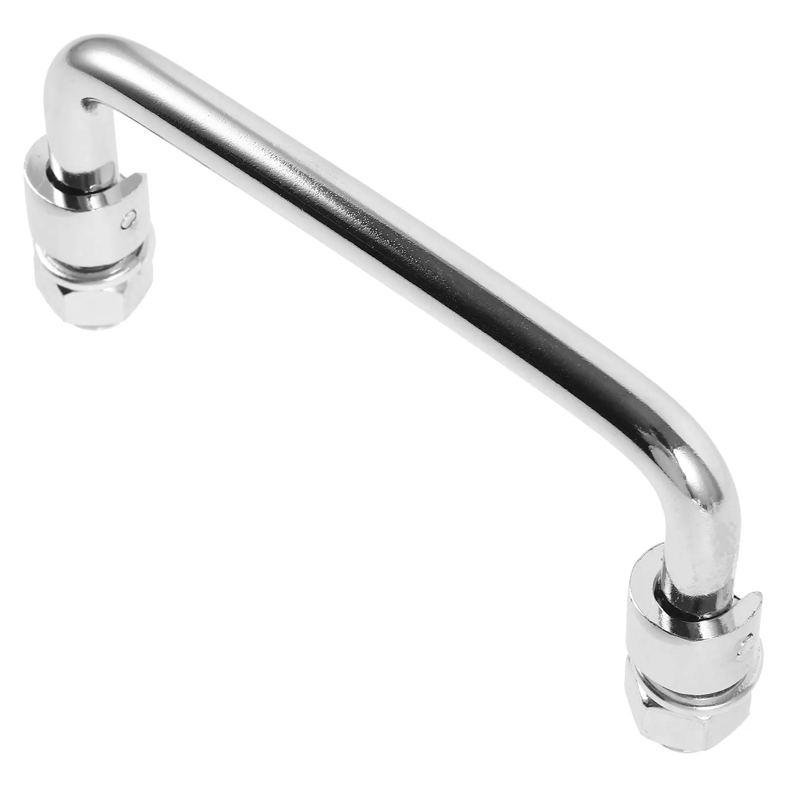 

Stainless Steel Handle 3 Folding Handle 9 Inch Heavy Duty Door Pull Silver Tool Box Cabinet Hardware Foldable Design