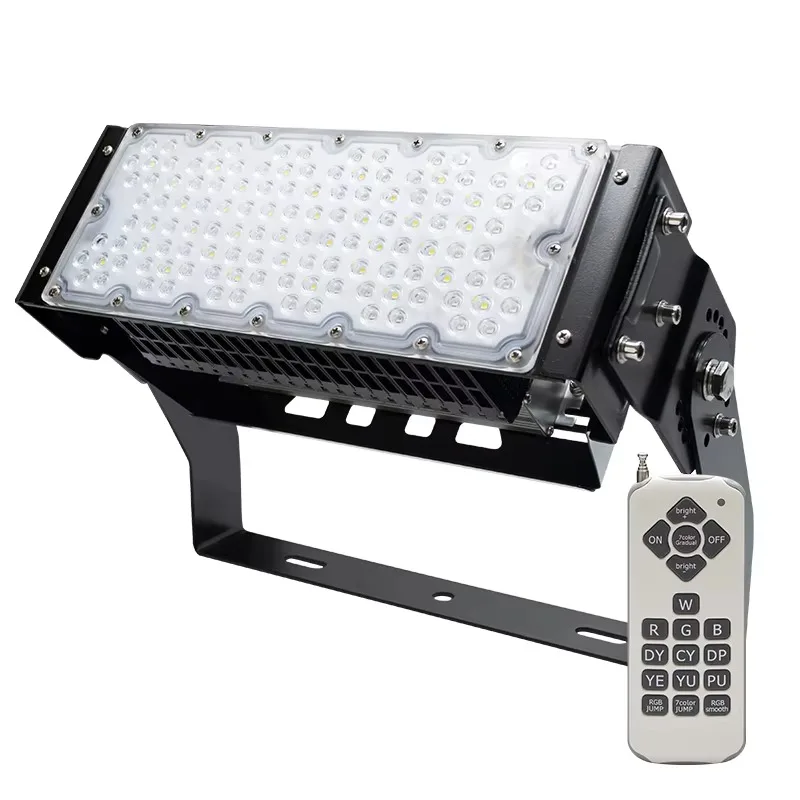 

Full Colors Floodlight RGBW RGBWW RGBCW Garden Park Landscape Spotlight Outdoor Remote Control Led Flood Light