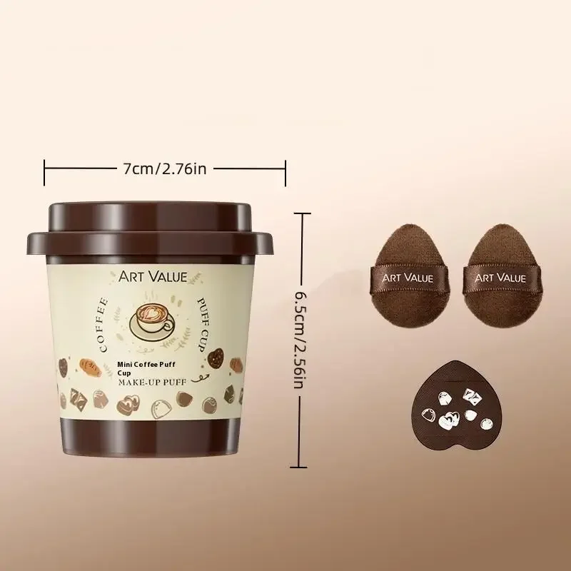 5 szt. Mini Puszki do Paleców z Pudełkiem Poduszka Powietrzna Puder Podkład Gąbka Korektor do Twarzy Krem BB Aplikator Kosmetyczny Narzędzia do Makijażu