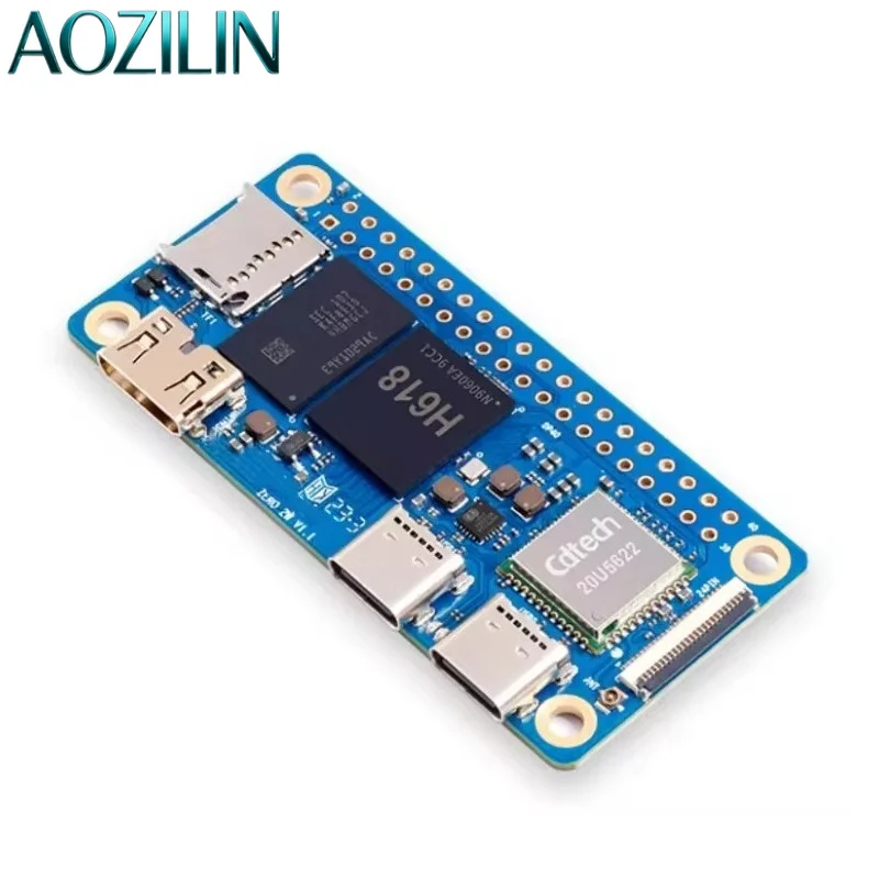 AOZILIN Single Board Computer 1GB DDR4 Allwinner H618 Chip Mini Development Board With WiFi Bluetooth BLE