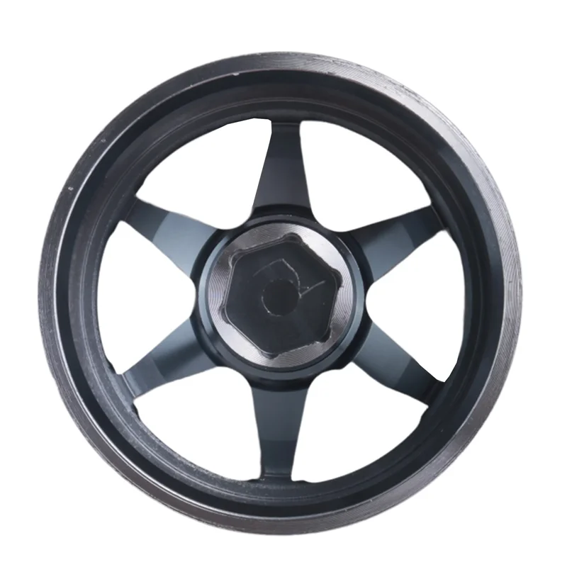 ABZZ-6 Parti di automobili RC a raggi per il NUOVO cerchione per RC 1/10 On-Road 1052 Drift Sakura TE37 + Grigio