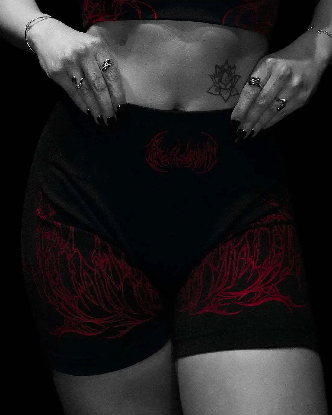 Breathedivinity Damen Hochelastische Po-Formende Fitness-Übungs-Yoga-Shorts – Detail 5