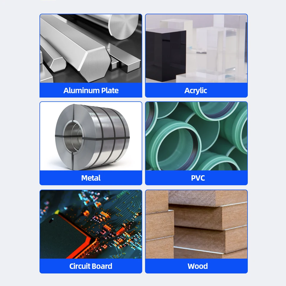 Juego de brocas PCB de 10 piezas, microbrocas de carburo para placa de circuito impreso, fijo de vástago 1/8 \