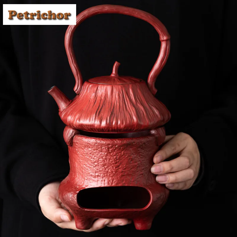 Lotus Blossom Auspicious Tea Set Complete Set Luxury Tea Ceremony Set Tea Maker Teapot And Tea Cup Set Cafes Accessories Craft