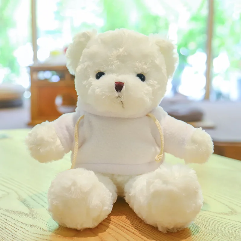 Doll Printing Wholesale Logo Graduation Gift Birthday Company Gift Teddy Bear Plush Toy Teddy Bear Manufacturer Direct Sales