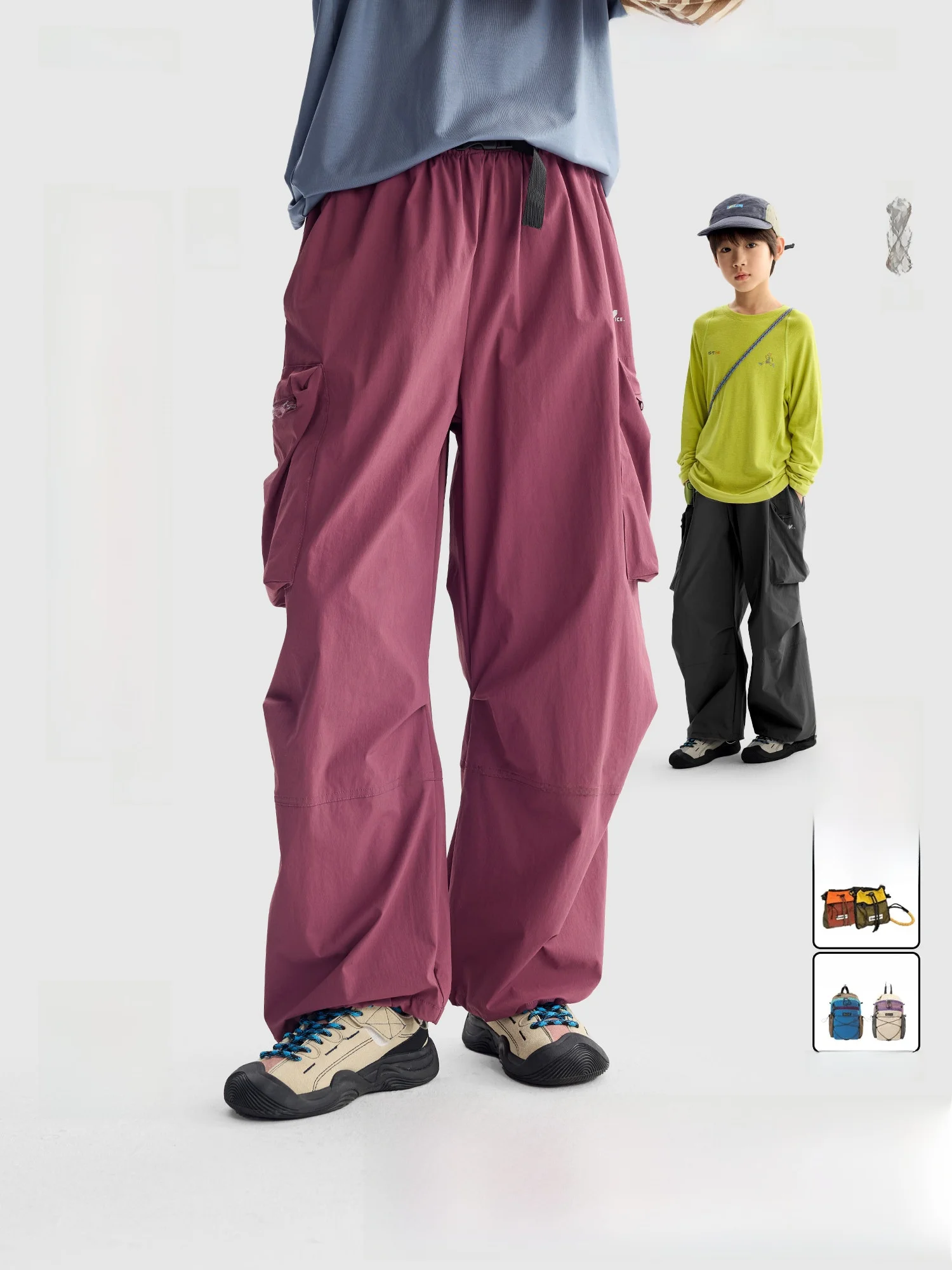 Gurly Diary Children's Casual Long Pants Boys' Workwear Pants Girls' Versatile Pants Autumn Season Nylon Spandex Fiber