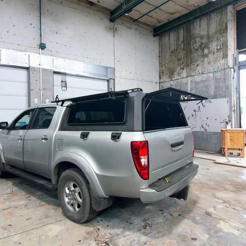 Hard Aluminum Canopy Waterproof Anti-rusted Pickup Truck Exterior Modify Accessory for  Ram 1500 5.7ft Top with Tool Box