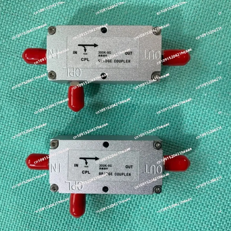 Suitable for16dB Reflective Bridge Standing Wave Test Stainless Steel Joint Directional Bridge Directional Coupler 300K-8G