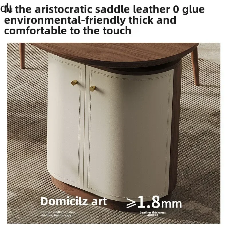 TQH7.2  solid wood tea table  tray kettle integrated office high-end tea table balcony tea table