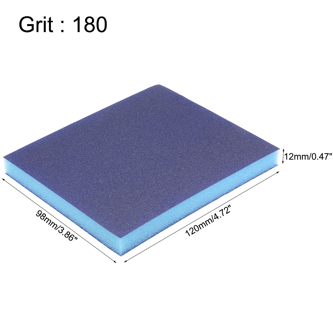 8/12Pcs 80-240Grit Polieren Schleif Schwamm Block Pad Set 120x98x12mm Schleifpapier Sortiert Schleif werkzeuge Schleifpapier Schleif Scheiben