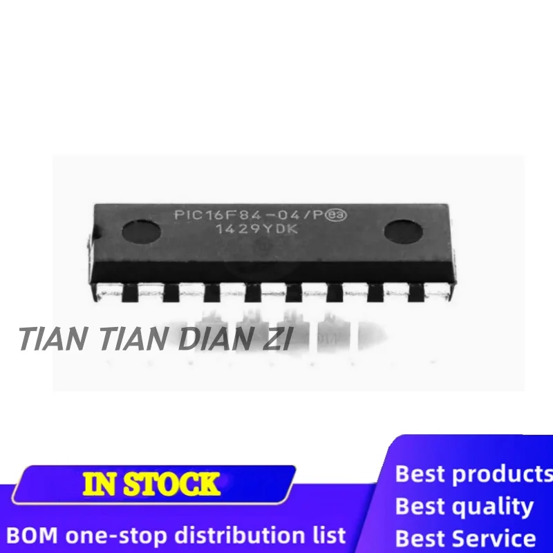 1pcs/lot PIC16F84-04/P PIC16F84 DIP18 ic chips in stock