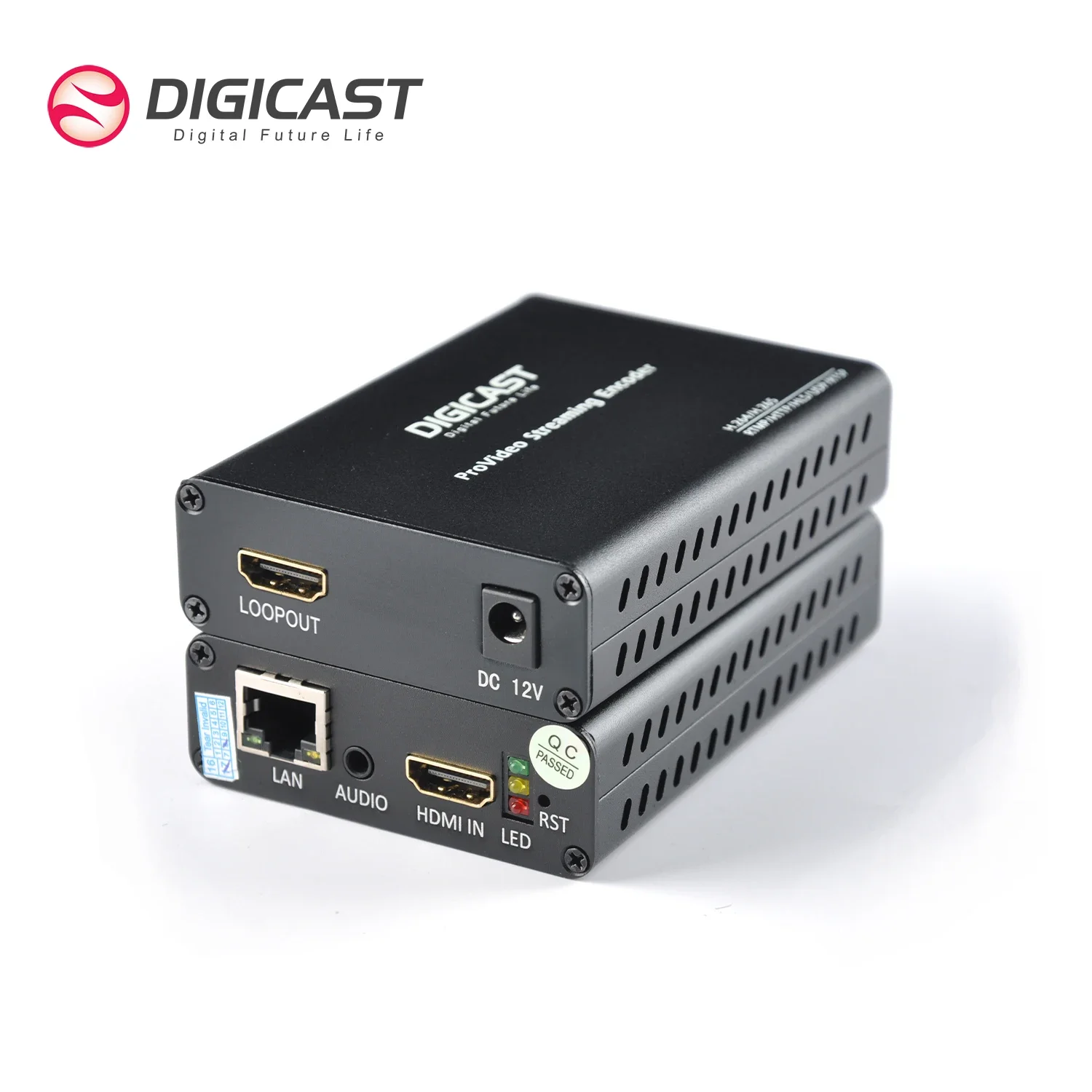 DMB-8900N Plus Portable H265 H264 RTMP SRT HLS Encoder Live Streaming Video Encoder