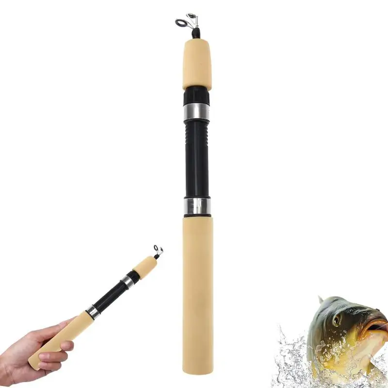 Winter Ice Fishing Gear Ice Fishing Pole Telescopic Fishing Rod Winter Fishing Rod Ice Fishing Combos for Trout Walleye Perch