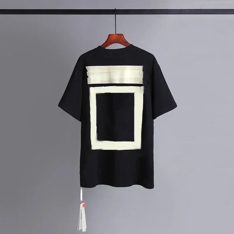 مصمم التي شيرت رجل إمرأة تي شيرت نسخة عالية الجودة الملابس فضفاضة تيز بلايز رجل عادية الشارع الكتابة على الجدران قميص قصير الأكمام