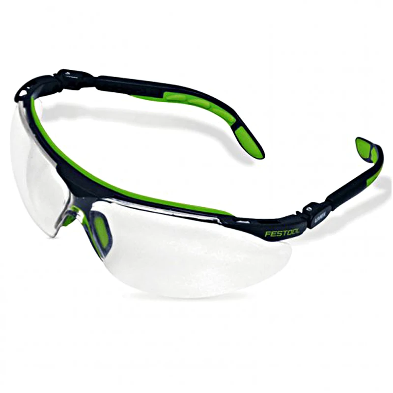 FESTOOL 500119 LUVEX Safety Glasses Anti Fog Anti Scratch Transparent Comfortable Replaceable Protective Glasses