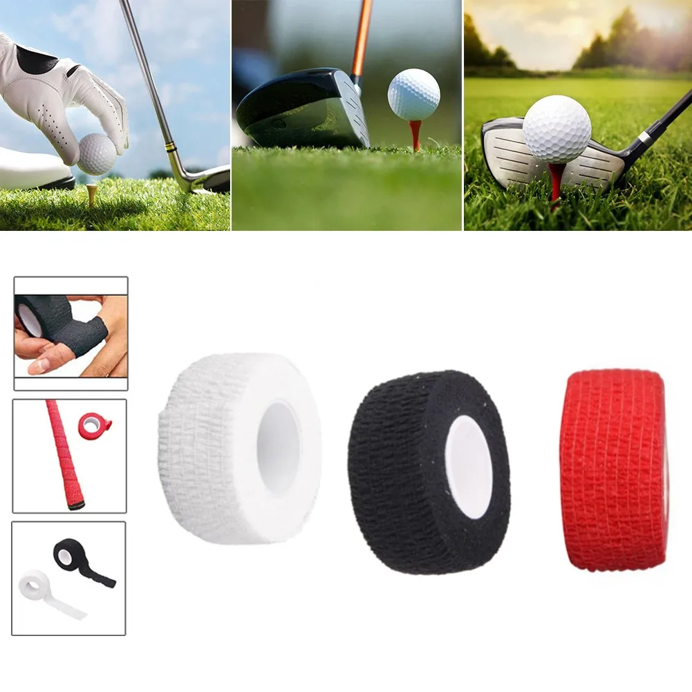 5cm*4.5m Non-woven Synthetic Rubber Self-adhesive-Golf Elastic Bandage Golf Club Grip Finger Non-slip Tape Low Viscosity