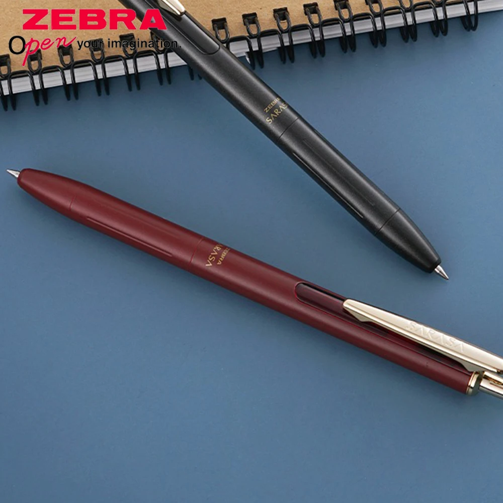 Japan ZEBRA Metal Gel Pen JJ57 Color Ink Quick-drying Office