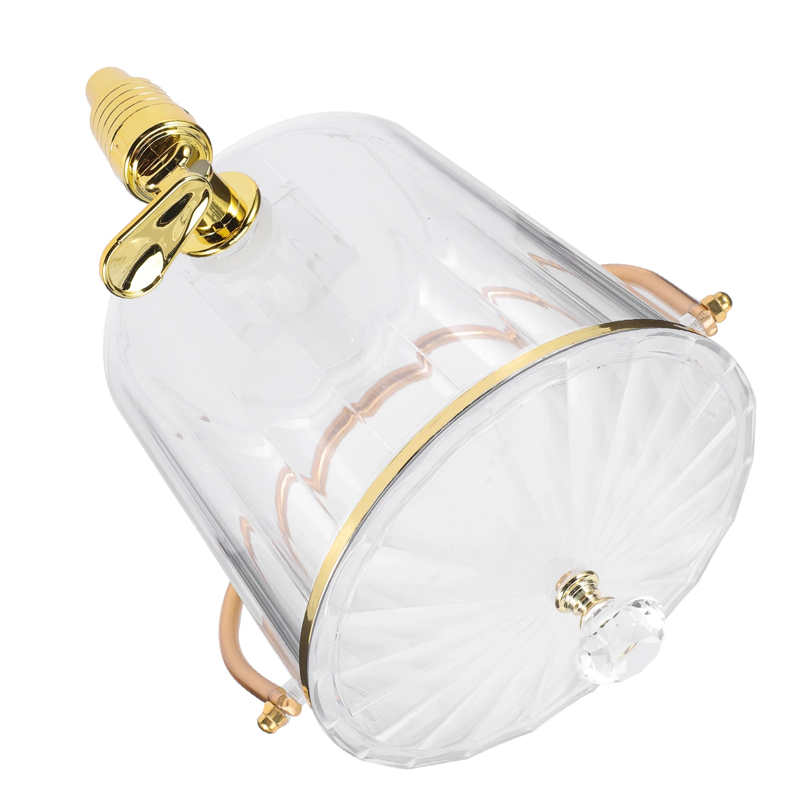 

Large Capacity Drink Dispenser with Spigot Lid Portable Beverage Container for Party Home Outdoor Use Juice Water Tea Wine