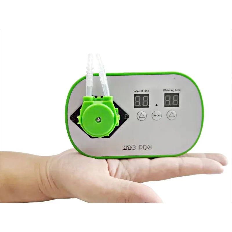 HP01 Timing Peristaltic Pump 100ml/min Intelligent Liquid Irrigation Equipment With 5m Tube For Indoor Household Office Use