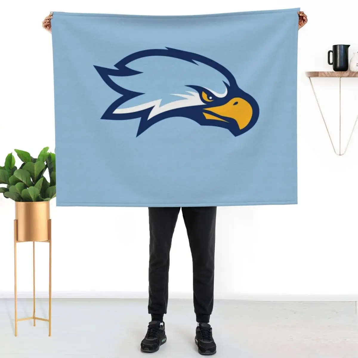 Roger Williams University hawks Throw Blanket Thins bed plaid Camping Summer Luxury Throw For Decorative Sofa Blankets
