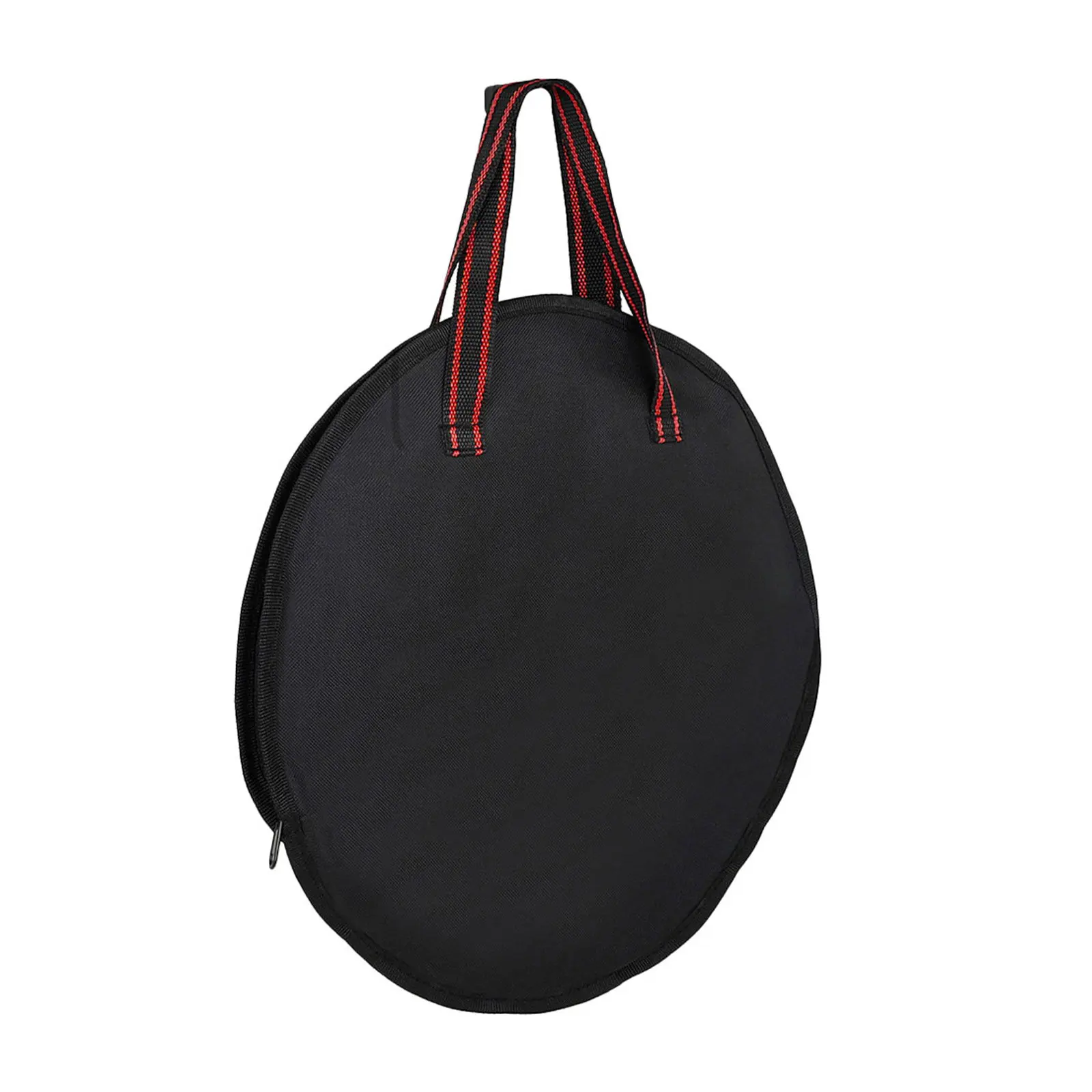 Dumb Drum Bag 12 Inch Waterproof Oxford Cloth Padded Drum Storage Pouch for Practice Pad Drumsticks Studio Rehearsal Travel
