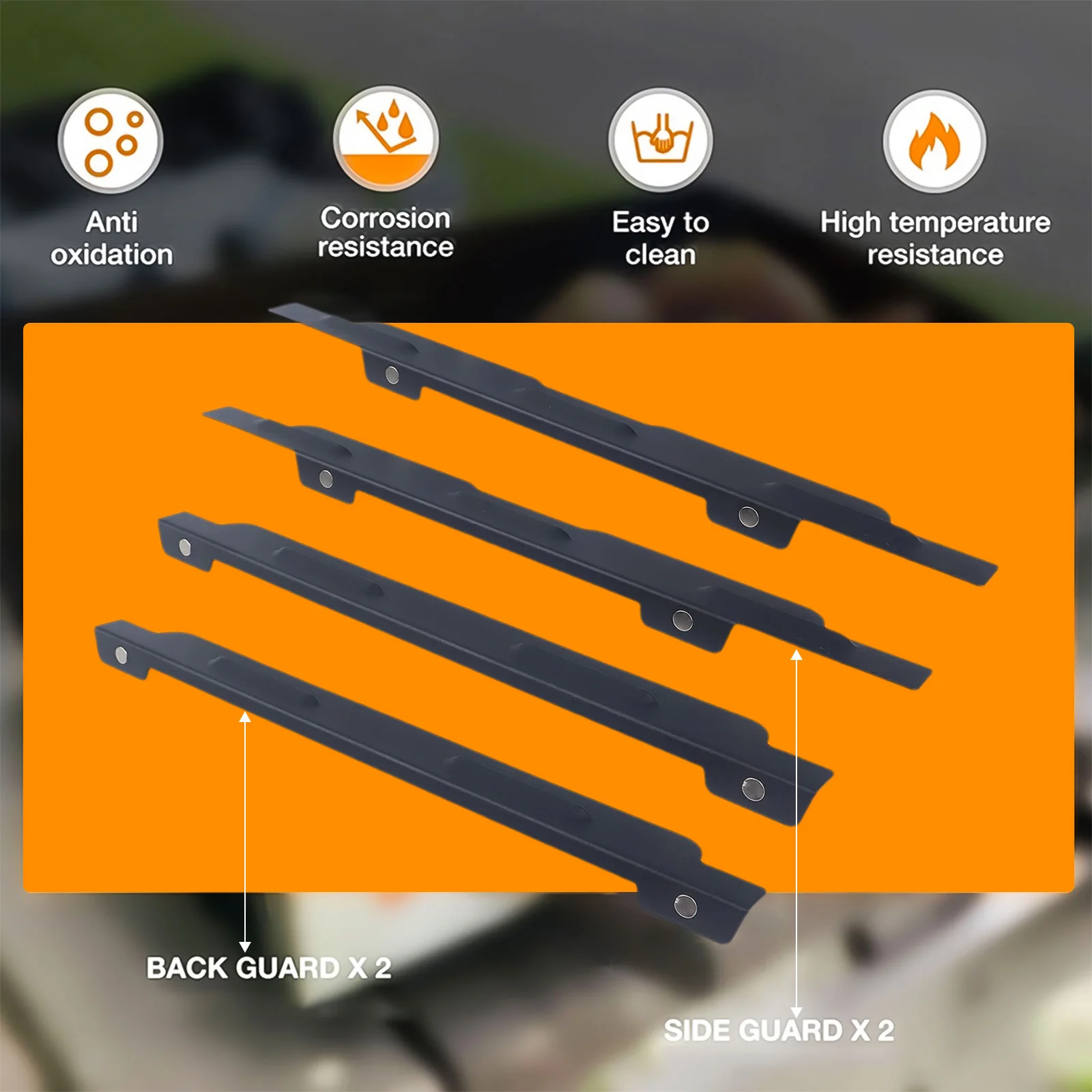 36 Inch Wind Screen for Outdoor Grilling Magnetic Wind Guard for Griddle Accessories Heat Management Propane Saver