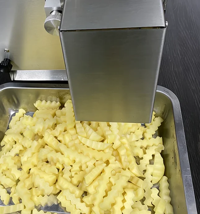 Commercial Electric Wave-shaped Potato Slicer & Cutter Easy to Operate