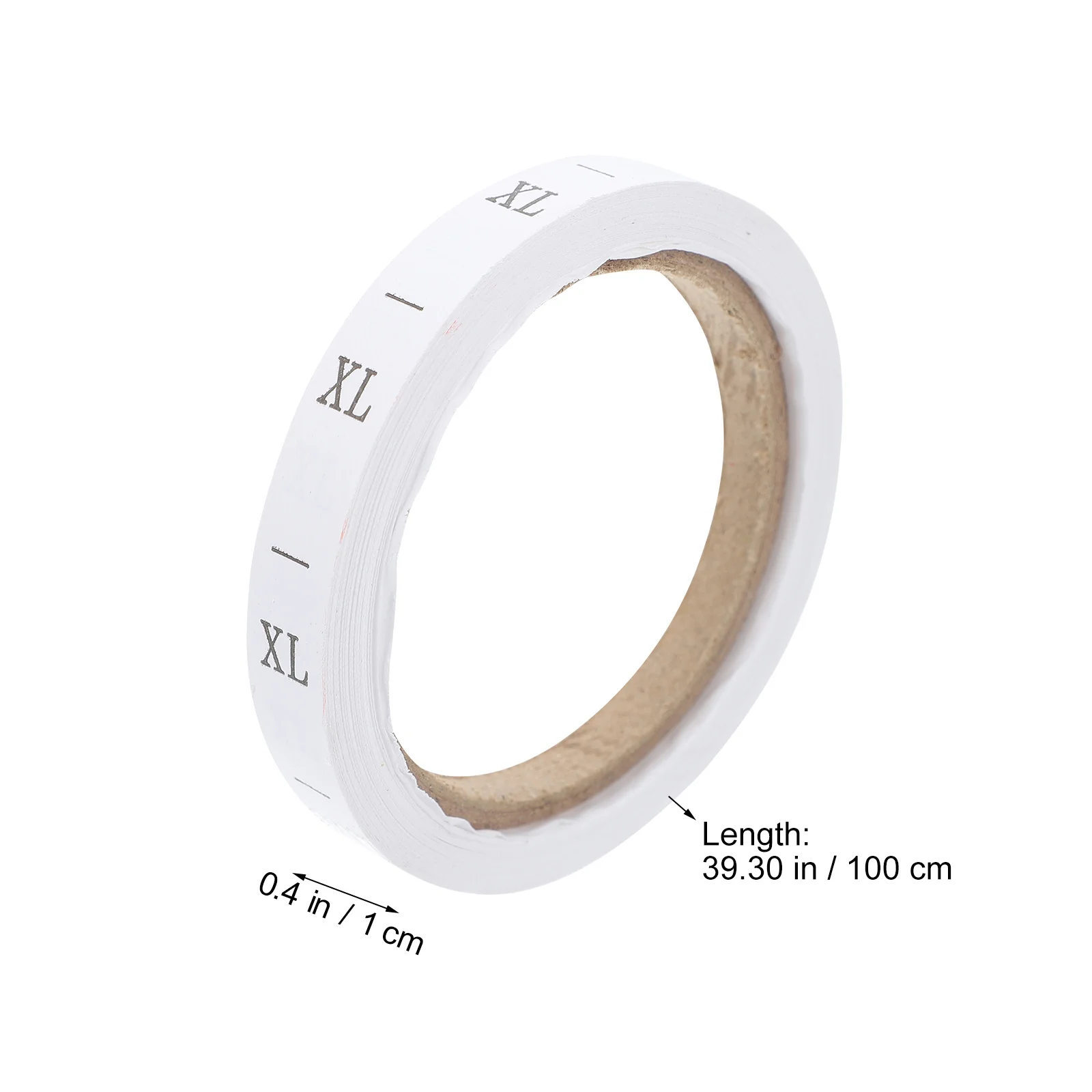 8 لفات من علامات حجم الملابس، ملصقات ورقية عالمية، مريحة ولطيفة للملابس والقمصان والفساتين والزي المدرسي #5