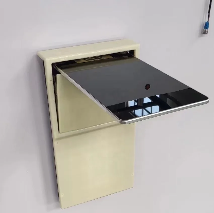 

Electric Folding Table For Luxury Modification Of Van / Motorhome / RV / Coach / Minibus / Caravan / Sprinter / Hiace / Coaster