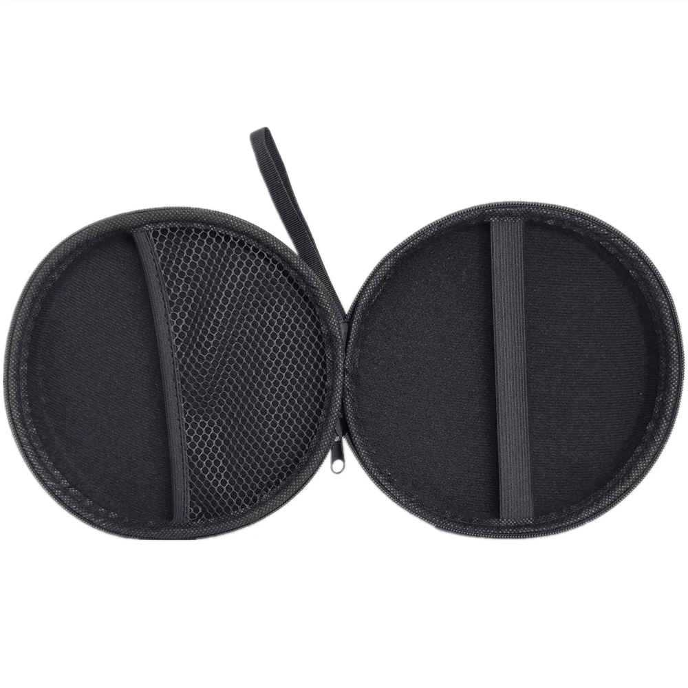 صندوق إيفا مستدير كبير للسماعة ، لوحات ألعاب ، لاعبي الأقراص المدمجة ، حقيبة مضادة للصدمات ، حافظة صندوق EVA ، حقيبة تخزين البيانات