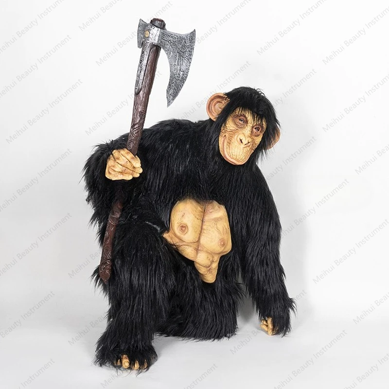 

Gorilla Full Body Show Suit Holiday Celebration Halloween