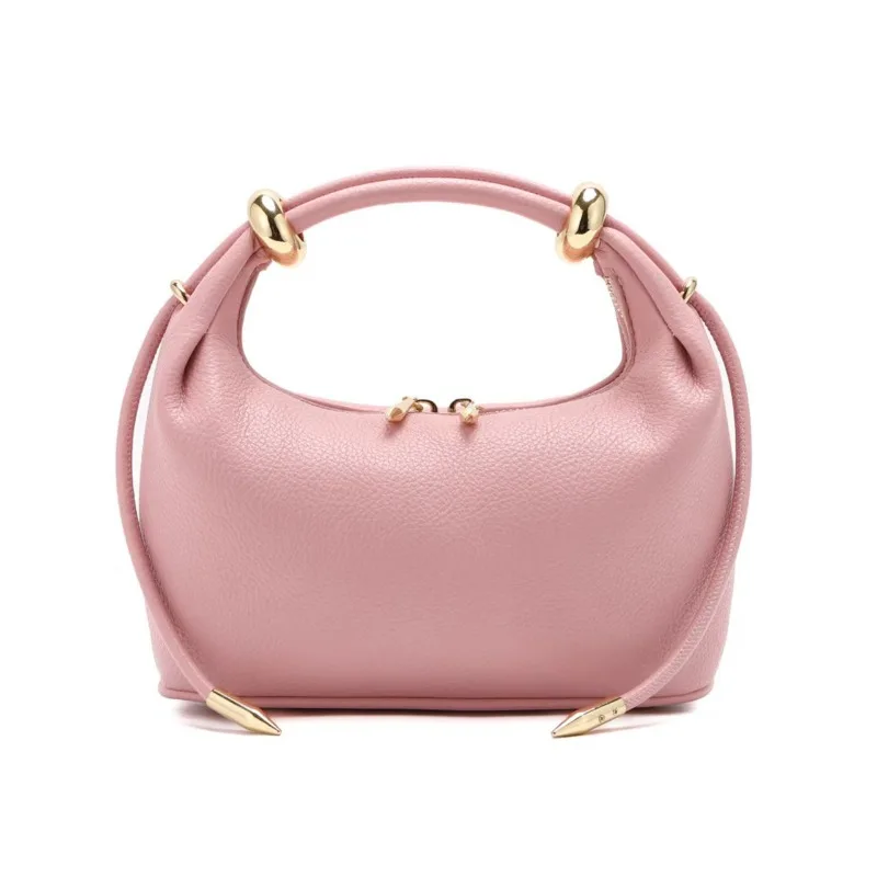 

New Soft Pu Leather Hobo Handbag Simple Design Fashionable Versatile Commuting Handbag Solid Color Casual Armpit Bag for Women
