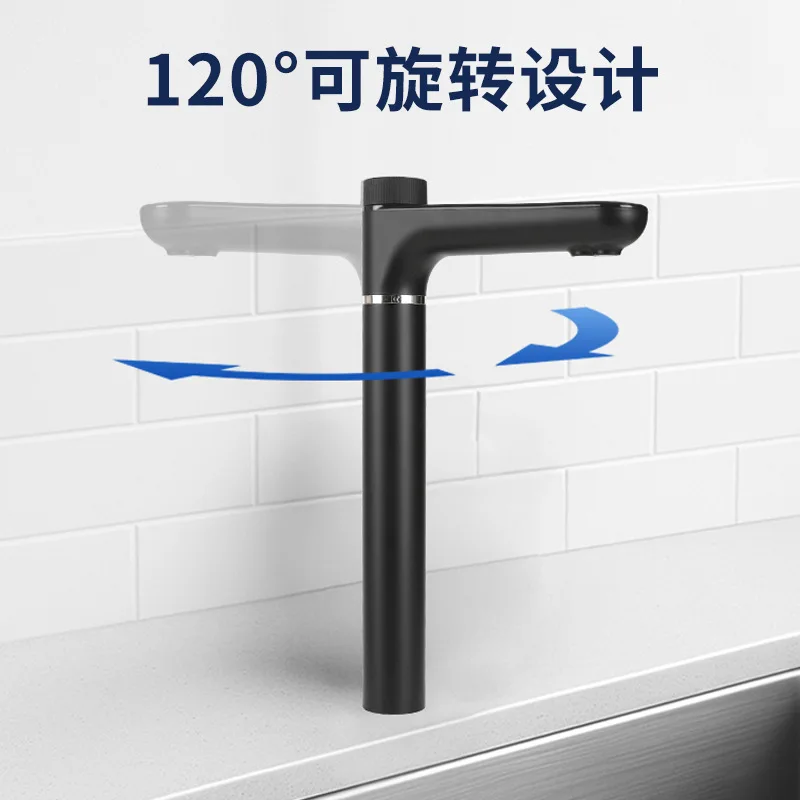 Household Water Purifier Digital Display Faucet Foaming Anti-splash Stainless Steel Belt Detection TDS Faucet