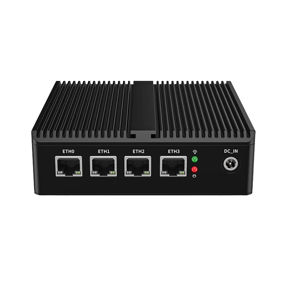 Imagem -04 - Mini pc Industrial sem Fanless Intel N100 4x2.5g I226 I225 Lan Ddr5 Nvme Hdmi2.0 Opnsense Pve Esxi Servidor