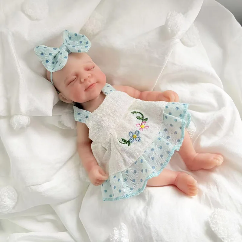 

8-дюймовая силиконовая кукла-реборн Паскаль, мягкая, упругая, удобная кукла, подарок для детей, игрушки, как на фото.