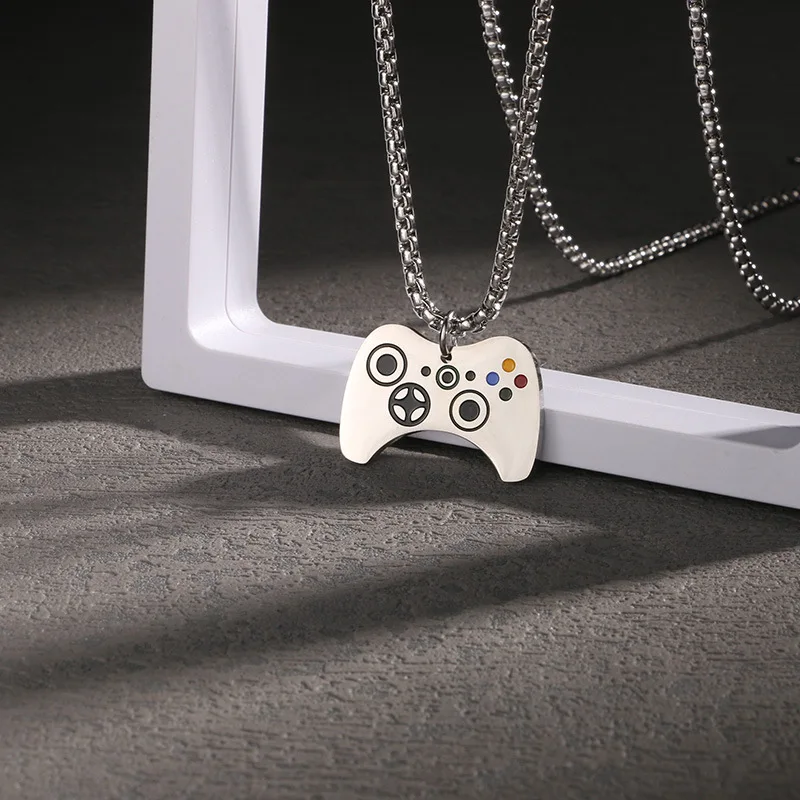 Korean gamepad necklace male personality hip hop hipster male pendant Bundy punk pendant simple student jewelry