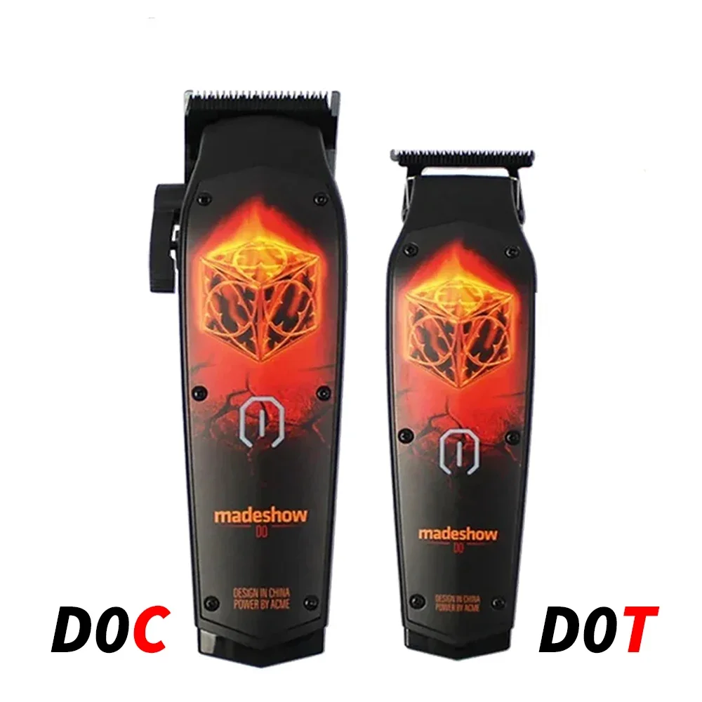 MadeShow D0 Professional Hair Clipper 7200 RPM Gradient Pomade Haircut Engraving Electric Trimmer Home Haircut Electric Clippers
