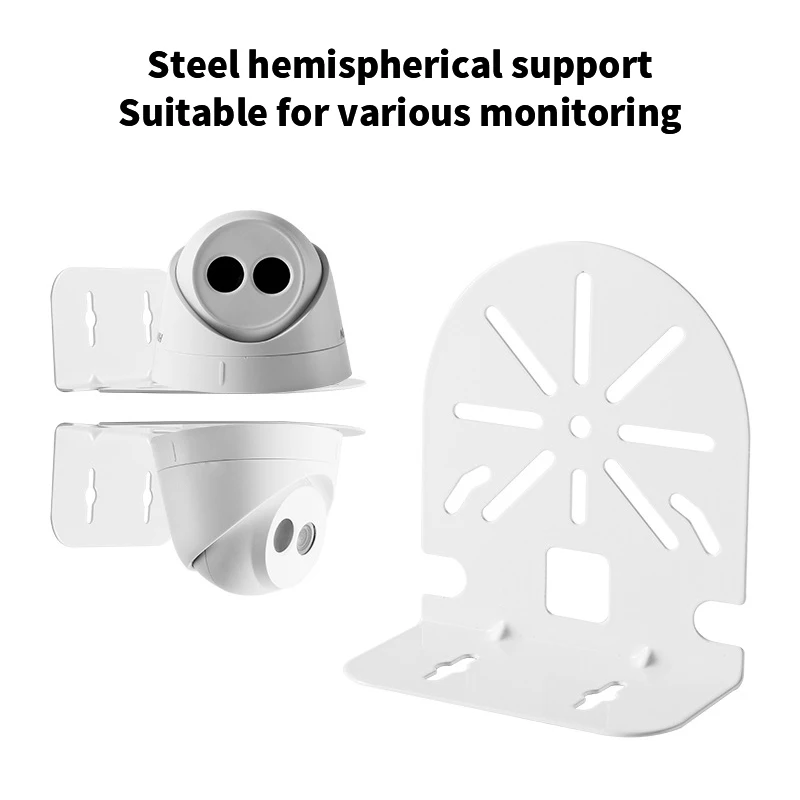 Rechtwinklig Haushalt Decke Hängen Halbkugel Kamera Halter Wand Halterung Intelligente Überwachung Basis Halterung Mit Schrauben