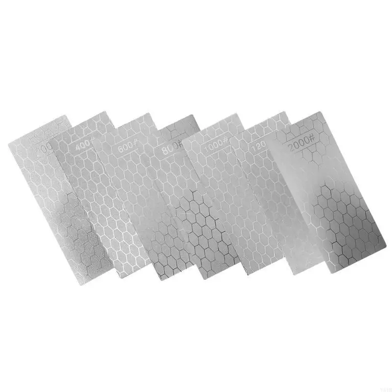 Y51B Diamond Sharping Stone 200-2000# Knife Sharpner Whetstone Outdoor Kitchen