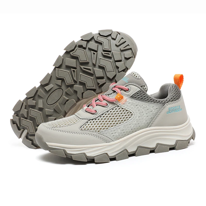 

2025Men's Casual Shoes Brand Men Shoes Breathable Mesh Sneakers Flats Shoes Comfortable Couples Outdoor Hiking Shoes Plus Size 3