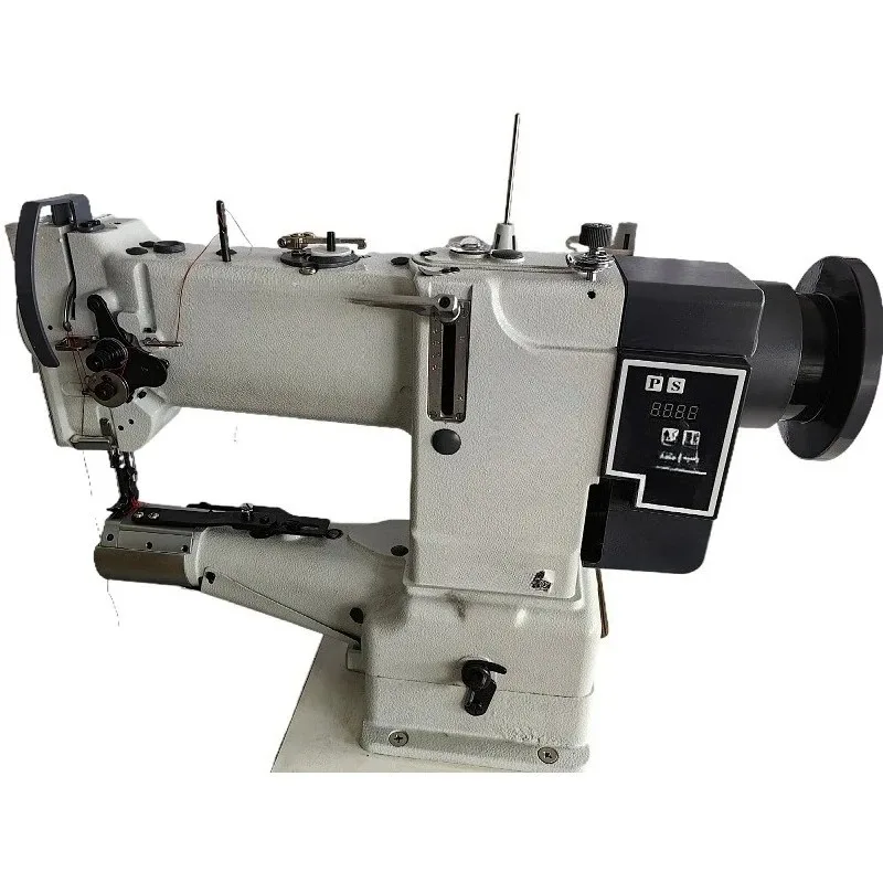 

High car barrel type leather thick material sewing machine, luggage shoes direct drive high car hemming machine