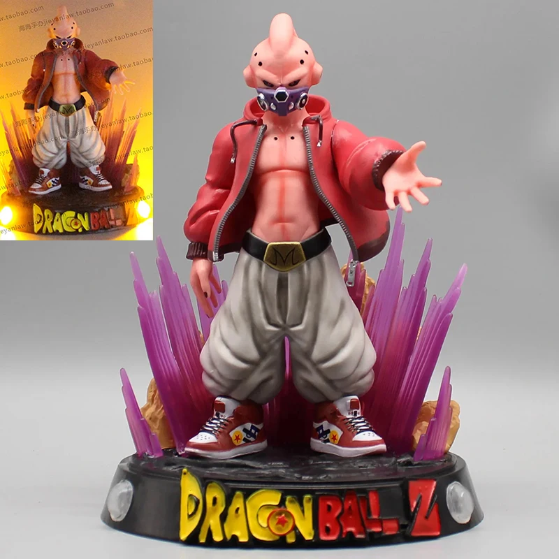 

20 см аниме Dragon Ball SHEEP Buu Фигурка GK Evil Majin Buu Фигурки с подсветкой Статуя из ПВХ Коллекция Модель Периферийная игрушка