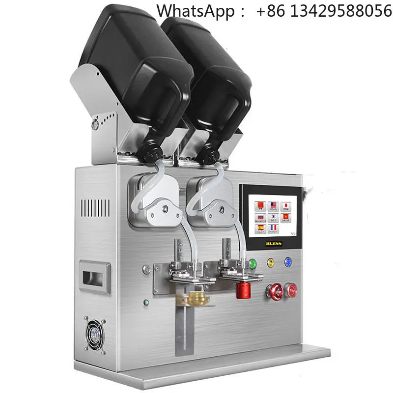 Electrically Driven Digital Control Table Top Semi-Automatic Bottle Filling Machine for Syrup Nail Gel Polish Essential Oil