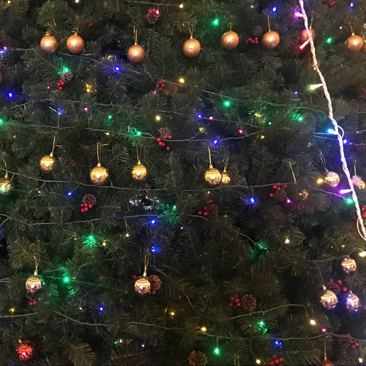 إطار معدني عالي الجودة لتزيين شجرة عيد الميلاد الكبيرة بطول 12 مترًا شجرة عيد الميلاد الاصطناعية العملاقة