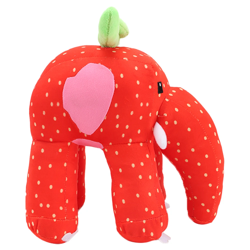 ZABAWKA PLUSZOWA STEAL A BRAINROT Słodki Słonik Truskawkowy, Urocze Lalki Domowe, Zabawki Słonie z Gry, Miękkie Zabawki dla Dzieci, Prezenty Urodzinowe